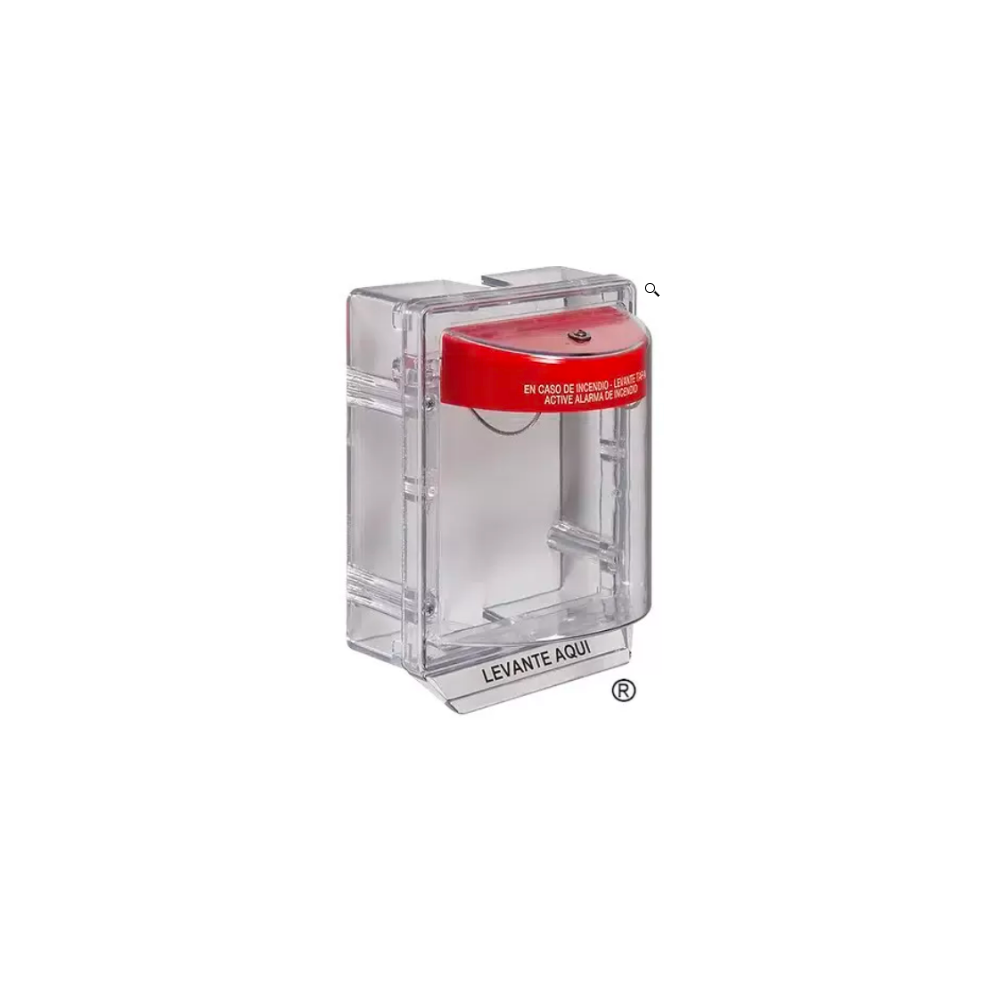 STI-1230-ES Stopper II® sin sirena, con espaciador, cubierta transparente protectora STI