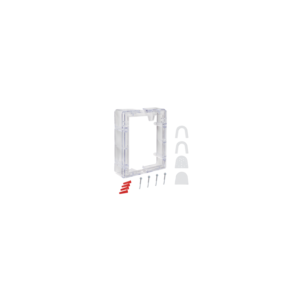 STI-3100 Espaciador de conducto con marco - Transparente para la serie Stopper STI
