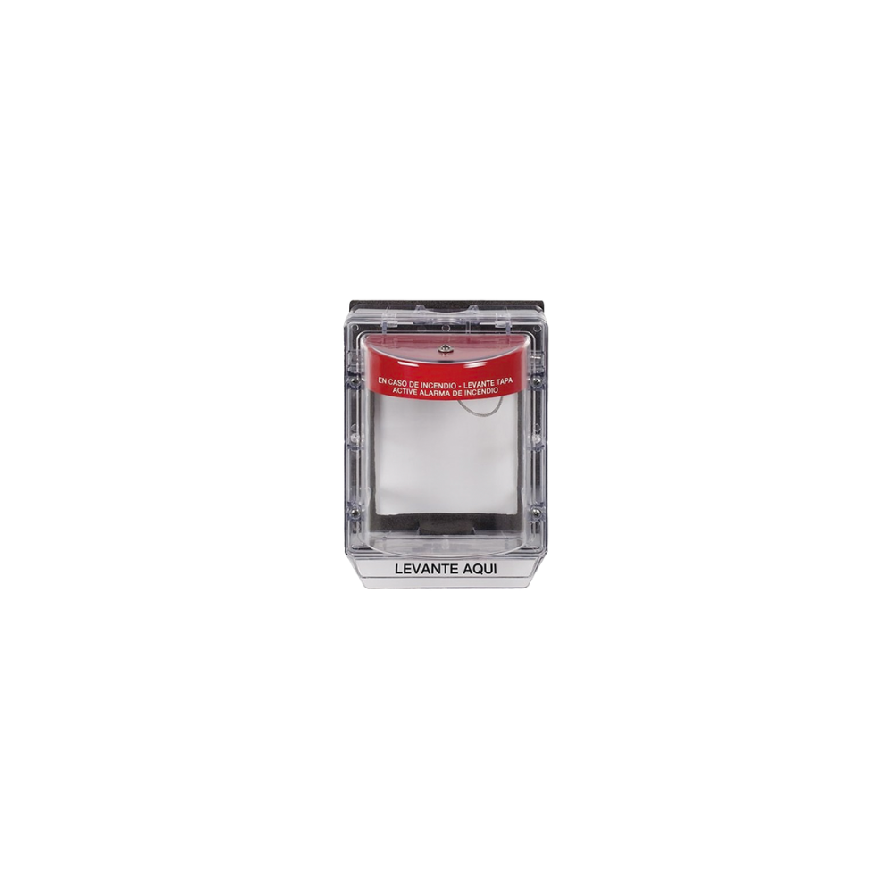 STI-1155-ES Cubierta Protectora de Policarbonato Serie Stopper II® , Con Bocina, Con Espaciador STI