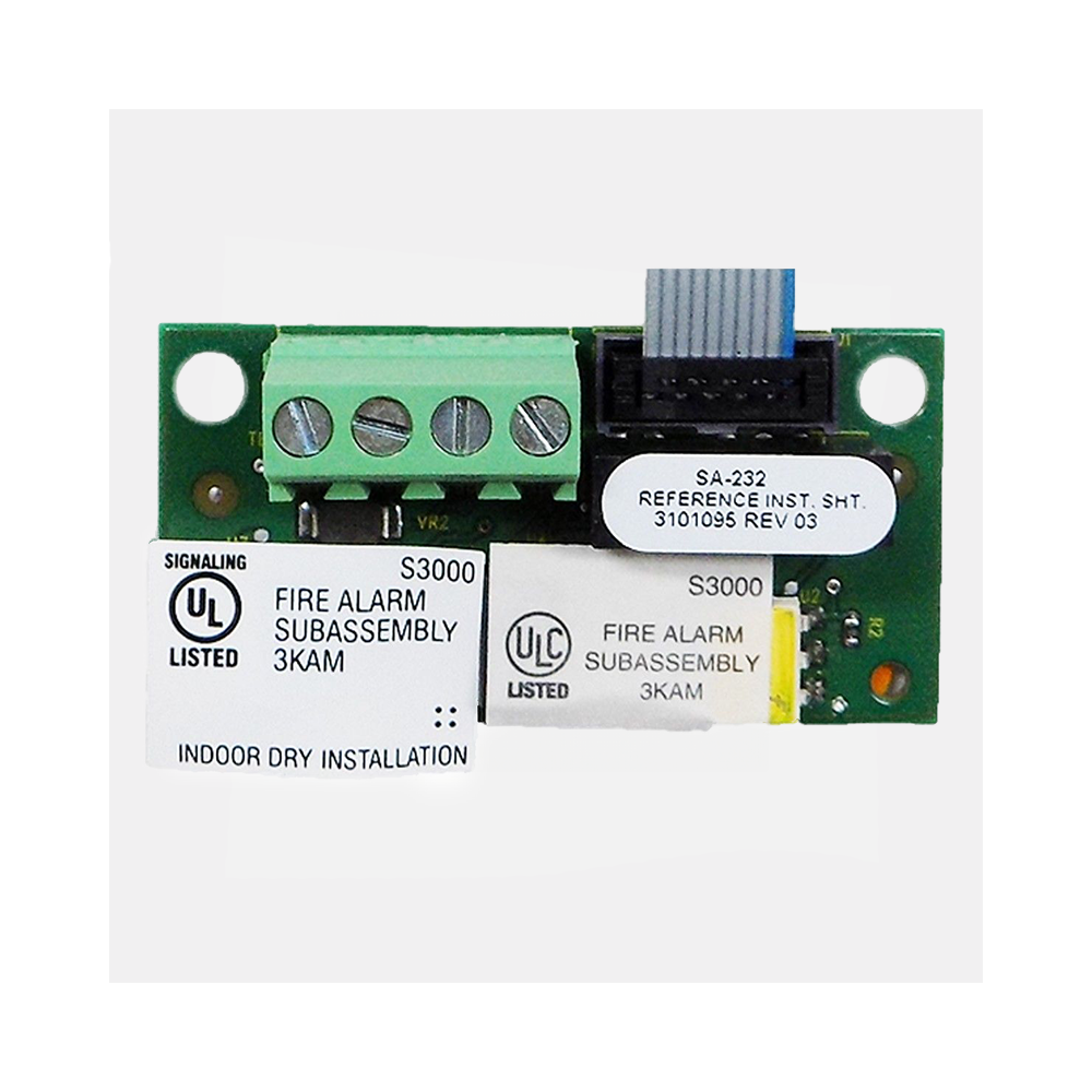 SA-232 Interfaz serial RS232 para paneles FX y VS Edwards