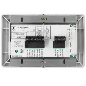 FDU-80 Anunciador LCD de 80 caracteres, NOTIFIER , retroiluminado, uso con NFS-320, NFS2-640