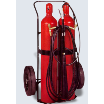 Extintor CO2 UL 100 Libras...