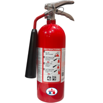 Extintor CO2 UL 5 Libras en...