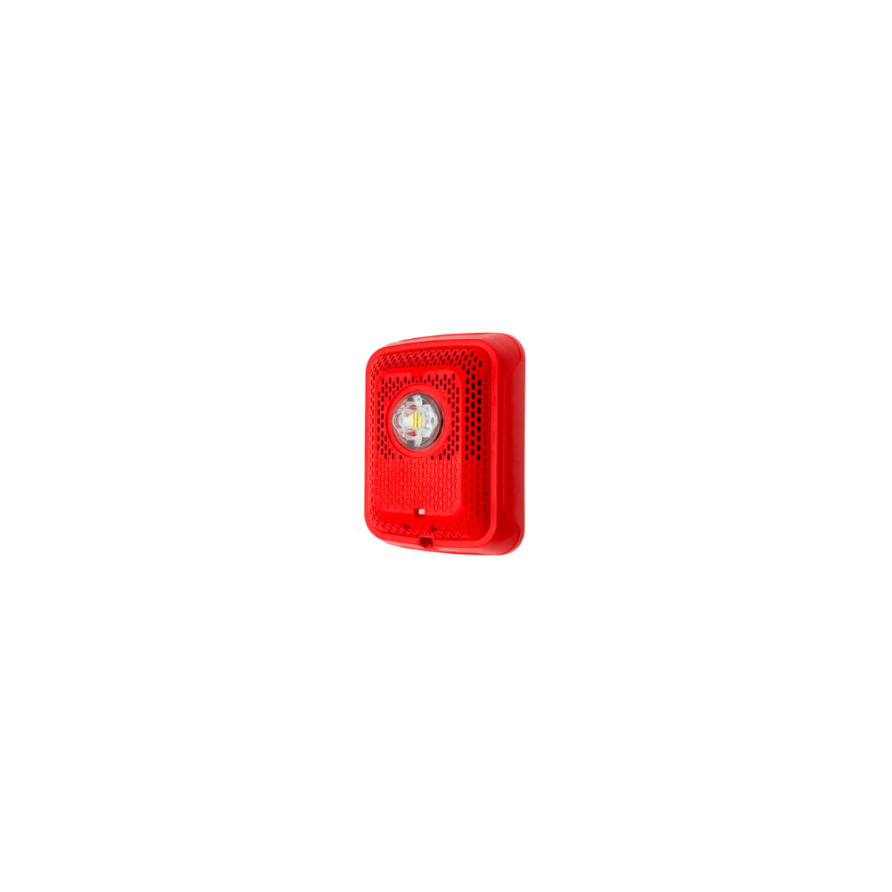 SPSRLED-SP Altavoz estroboscópico led rojo pared SYSTEM SENSOR
