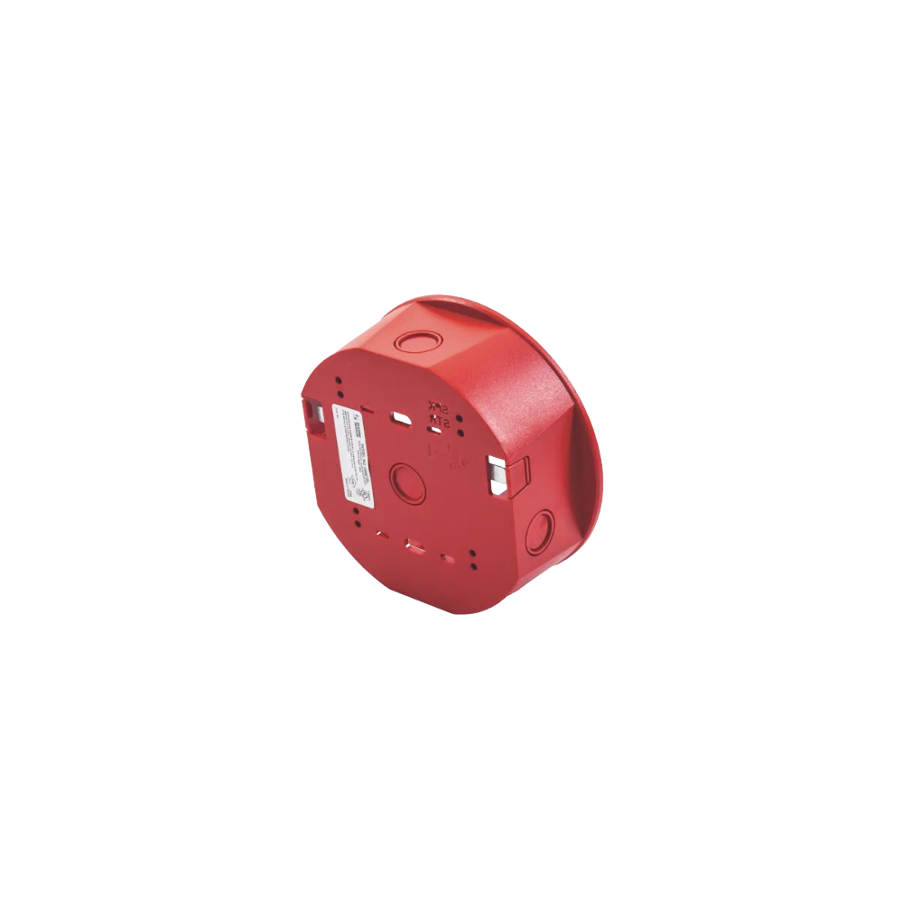 SBBCRL Caja trasera de montaje en superficie para montaje en techo, roja / SYSTEM SENSOR