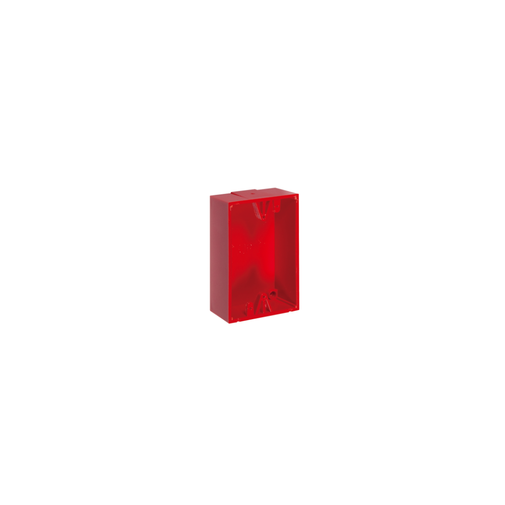 KIT-71100A-R Caja de Montaje Color Rojo para Botones de  Emergencia / STI